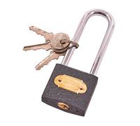 Amtech T0600C 38mm Long Shackle Iron Padlock