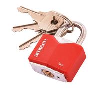 Amtech T0702 25mm Rhombic Chrome Plated Iron Padlock
