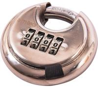 Amtech T1146 70mm 4 Digit Stainless Steel Combination Padlock