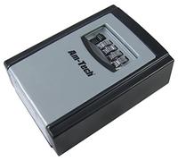 Wall Mounted 4 Digit Key Storage Box - key box wall mounted lock safe security high combination outdoor secure outside storage 4 digit