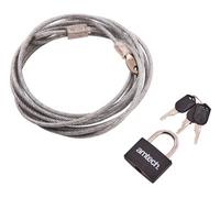 Amtech T1695 300Cm (120") X 4mm Security Cable With Padlock