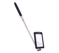 Amtech Telescopic Inspection Mirror with 2 LEDs, 285 870 mm Reach, Ideal for Finding Leaks, Breaks and Lost Parts