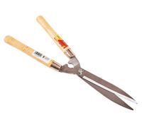 Amtech U0700 Garden Shears Wooden Handle For Hedges, Shrubs, And Grass