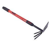 Telescopic Hand Fork & Hoe - hand fork hoe new telescopic amtech handle gardening tools digging patio weeder diy extendable