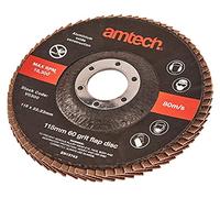 Amtech V0300 115mm 60 grit Flap disc