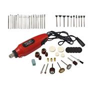 Amtech V2560 Mini Drill (60 Piece) with Bit Set for Craft and DIY. Electric Grinder Kit and Rotary Power Tool for Carving and Grinding