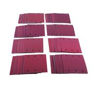 Amtech 40 Piece Mixed Grit Square Sanding Sheet Set (110mm X 100mm)