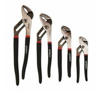 Amtech Waterpump Plier 4Pc 6" 8" 10" 12" Pipe Wrench Plumbers Pliers Heavy Duty W5350