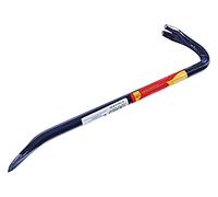 Amtech - Wrecking Bar, Drop-Forged Steel with Chisel & swan-Neck Ends for dismantling, Prying & Nail Pulling, 300mm (12")