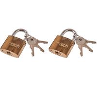 Amtech XXSEL02 38mm Padlock (Pack of 2)