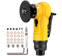AMTOVL Air Chamfer Tool - Mini Pneumatic Chamfering Machine, 30000 RPM Pneumatic Chamfering Tool, 45 Degree Air Beveling Machine with 1/4 Inch Air Inlet for Metal, Wood, Acrylic Deburring and Trimming