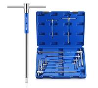 AMTOVL T-Handle Hex Allen Wrench Set - Metric, 10 Pcs 2mm-10mm