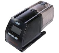 Amtra Autofood 24Deluxe - Automatic Aquarium Feeder For Fish Food With Programmable Digital Timer - Add It To Your Aquarium Accessories (Black Color, AA Batteries Included)