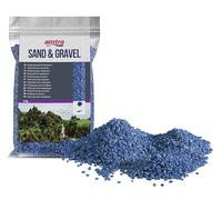 Amtra Blue Ceramized Quartz - Fine Quartz Aquarium Sand for Freshwater or Saltwater 2-3mm Grit 5kg Quantity
