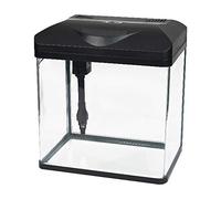 AMTRA LAGUNA LED 30 - 18 liter glass aquarium tank with lid, LED lighting and filter included, 30x23.5x34.5 cm, Black