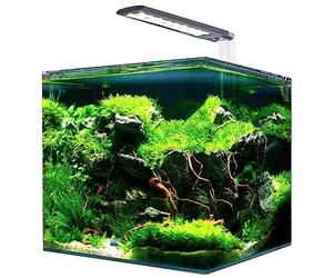 AMTRA NANOTANK SYSTEM 20 - Glass aquarium complete with LED light and filter / cm 25x25x30 / 18 Liters