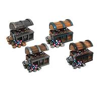 Amtra Resin decoration TREASURE CHEST - assorted colours