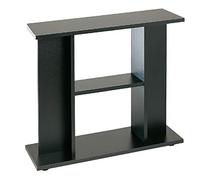 Amtra System 60 - Black Wooden Aquarium Cabinet, 60x32x70 cm - Sturdy Support in Classic and Essential Style to Have a Complete Aquarium Accessories Kit - Made in Italy