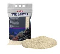 Amtra WHITE QUARTZ, Fine White Quartz Sand for Aquarium, Grain 0.1-0.7 mm, Quantity 10 kg