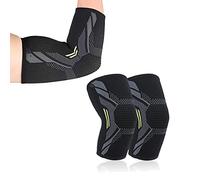 Amtrak Elbow Support Brace 2Pcs for Men and Women, Anti-slip Compression Elbow Sleeves for Tennis Elbow, Golfers Elbow, Arthritis, Weightlifting, Tendonitis, Joint Pain Relief,Moisture Wicking(XL)
