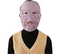 AMUCK Electromagnetic Radiation Protection Mask Metal Fiber Anti-Acne Radiation Protection Phone, Computer, TV, WiFi EMF Shielding (Color : Purple, Size : One size)