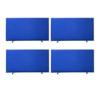 AMUFJJ 1 2 3 4 5 6 7 8 9 10 Pcs Lightweight Table Tennis Barrier, Removable Ping Pong Field Fence Block for Studio/Gym/School, with 420D Oxford Cloth(4 pack)