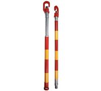 AMUFJJ 3 5 6 8 20 30 Ton Car Towing Bar with Spring Damper, Car Recovery Anti-Rear-End Collision Traction Bars Car Tow Bar Kit, Universal Towing Pole(Load 6 tons)