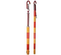 AMUFJJ 3 5 6 8 20 30 Ton Car Towing Bar with Spring Damper, Car Recovery Anti-Rear-End Collision Traction Bars Car Tow Bar Kit, Universal Towing Pole(Load 5 tons)