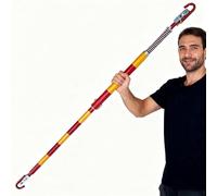 AMUFJJ 50 30 20 8 6 5 3 Tons Towing Bar Spring Damper Pole Stabilizer, Portable Traction Bars Car Tow Bar Kit with Two-Way Cushioning for Emergency/Roadside Assistance(5t)