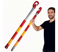 AMUFJJ 50 30 20 8 6 5 3 Tons Towing Bar Spring Damper Pole Stabilizer, Portable Traction Bars Car Tow Bar Kit with Two-Way Cushioning for Emergency/Roadside Assistance(6t)