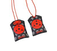 Amulet Sharingan Itachi Uchiha Anime Blessing Bag, Decoration Car Accessories Amulet Japanese Omamori Pendant, Success, Health, Fortune, Wealth