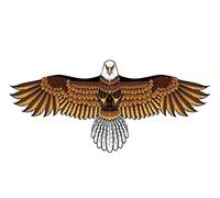 AMULONG Kites for Parties, Eagle Kite With 63" Wingspan Easy To Fly,A Great Way To Enjoy Summer Time With Friends And Family Beach(400m)