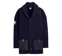 Amundsen | Heroes Cardigan | Men's | Shawl Collar Jacket | Faded Navy Small