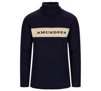 Amundsen Sports - Heroes Ski Turtle Neck - Wool jumper size L, blue