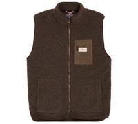Amundsen Sports - Heroes Wool Fleece Vest - Fleece vest size S, brown
