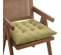 Amunpitic Chair Pads, Chair Seat Cushions, Thick Chair Cushions for kitchen, Comfortable, for home, dining, kitchen, office, or patio chairs (E 50x50cm)