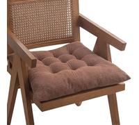 Amunpitic Chair Pads, Chair Seat Cushions, Thick Chair Cushions for kitchen, Comfortable, for home, dining, kitchen, office, or patio chairs (A 45x45cm)