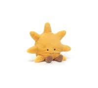 Amuseable Sun Plush, Large - 12x12in Cozy Sun-Themed Plush for All Ages, 83% Polyester / 17% Cotton