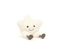 Amuseables Cream Star Plush Toy - Ultra-Soft, Huggable for Cozy Playtime