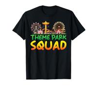 Amusement Park Family Team Group Theme Park Squad T-Shirt