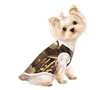 aMuseum Treasures Pet Breathable Sleeveless T-shirt M for Small Dogs and Cats, Soft, Comfortable, Stylish