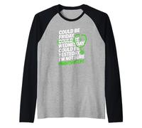 Amusing Night Shift Life Quote for Tired Hospital Staff Raglan Baseball Tee