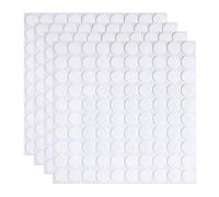 Amusingtao 400Pcs Double Sided Adhesive Dots Round Transparent Double-Sided Tape Removable Adhesive Sticker Traceless Multipurpose Tape for Wall Floors Wood Pictures Home Decoraction