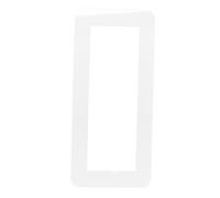 AMUSLESUR Transparent Acrylic Gang Light Switch Wall Protector Self Adhesive Outlet Cover Receptacle Socket Plate Guard for Home Decoration and Fixture Protection