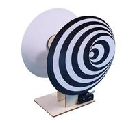 AMUSLESUR Visual Illusion Turntable Science Kit for Students Artistic Steam Teaching Aid with Fascinating Dislocation Patterns Enhancing Creativity and Critical Thinking in Classroom