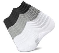 Amutost Women's Show Socks, Grey2white2black2, 5-8