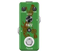 Amuzik Guitar Fuzz Pedal Special Analog Fuzz Effect Pedals For Electric Guitar Plump And Rich Mini Size Wtih True Bypass