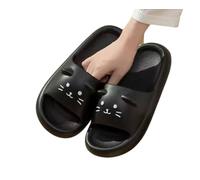 AMVNDFJB Slippers Plastic Cat Shape Slippers,Waterproof Slippers,Light Yellow,Cat Shape Slippers,Slippers,Plastic Slippers