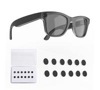 AMVR 12Pcs LED Light Bloking Stickers Compatible with Ray-Ban Meta Wayfarer/Skyler/Headliner/Oakley Meta HSTN Smart Glasses Accessories, Blackout LED Covers Restickable Privacy Sticker