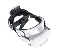AMVR BS1 Rechargeable Battery Head Strap Compatible with Meta Quest 3, Air Cooling System Hot-Swap Battery Pack, Comfort Adjustable & Extended Gaming Sessions